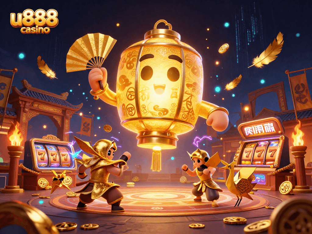 Experience the excitement of u888 casino with vibrant characters and thrilling games.
