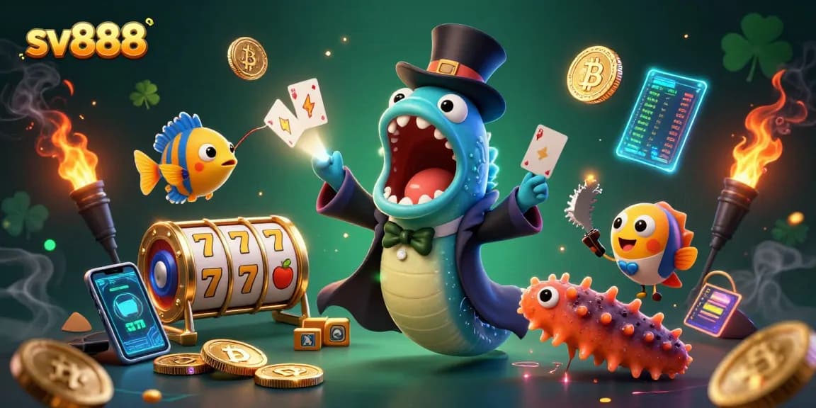 Engage with sv888's vibrant casino scene of magical card tricks and crypto elements.