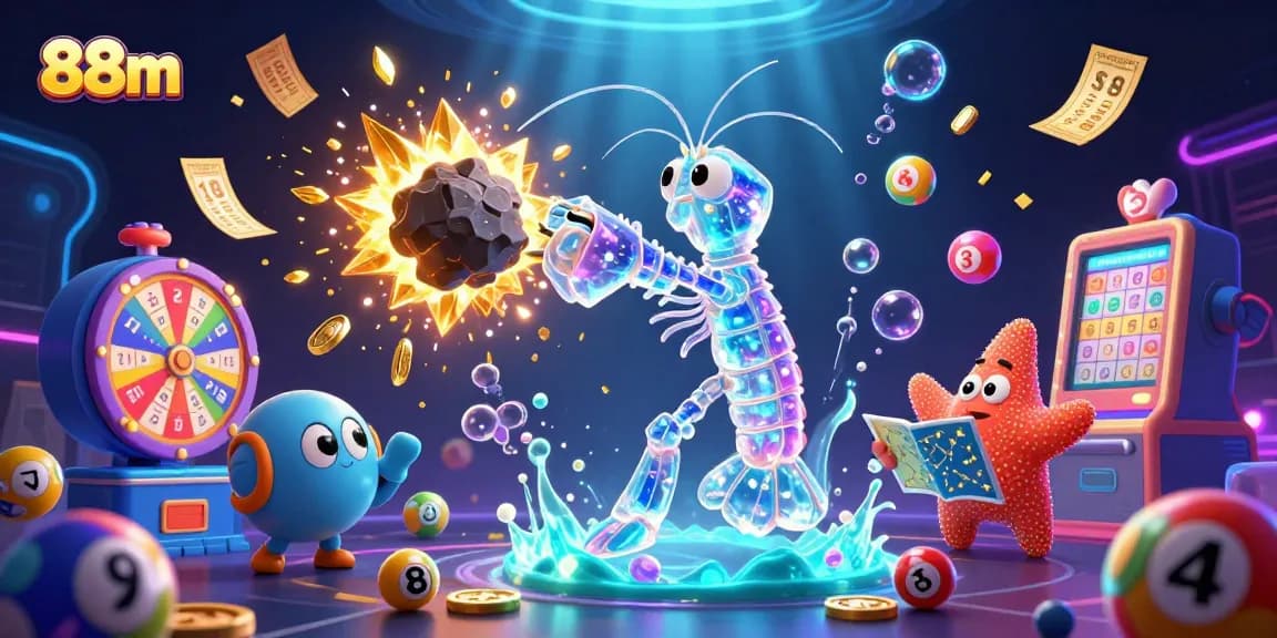 Experience thrilling wins at 88m with vibrant gaming action and dynamic lottery elements.
