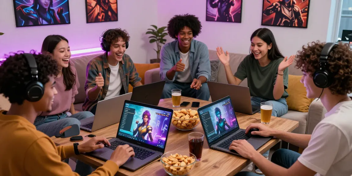 Engaging group using character ai nsfw in a vibrant gaming space with personalized chat companions.