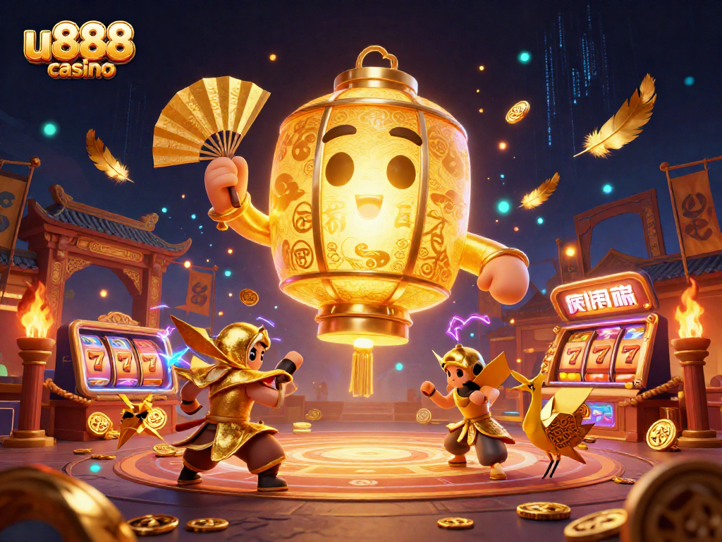 Experience the excitement of u888 casino with vibrant characters and thrilling games.
