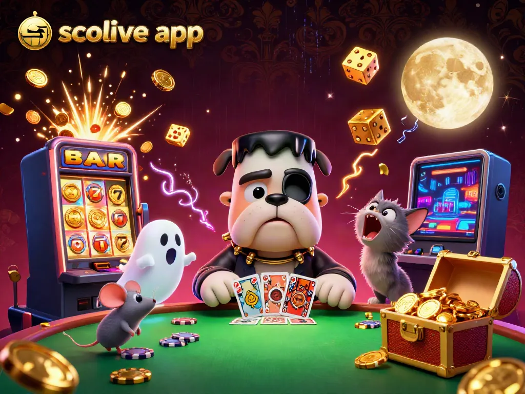 Experience the excitement of the socolive app with unique gaming elements and vibrant characters in a casino scene.