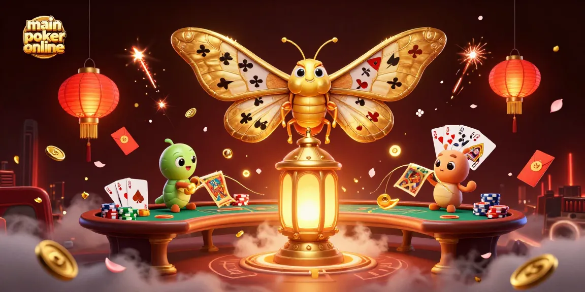 Main poker online memberikan pengalaman bermain dengan elemen langka seperti kartu dan chip dalam ilustrasi 3D