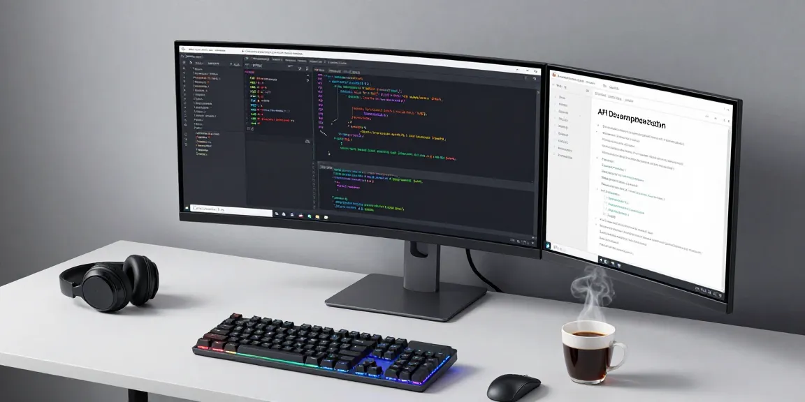 gi8 com software development workspace with cloud computing tools and AI technology interfaces.