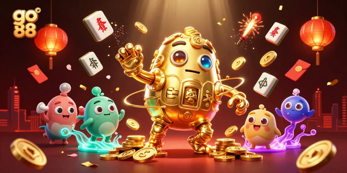 Engage with the exciting go 88 casino scene featuring dynamic gold coin visuals and vibrant game elements.