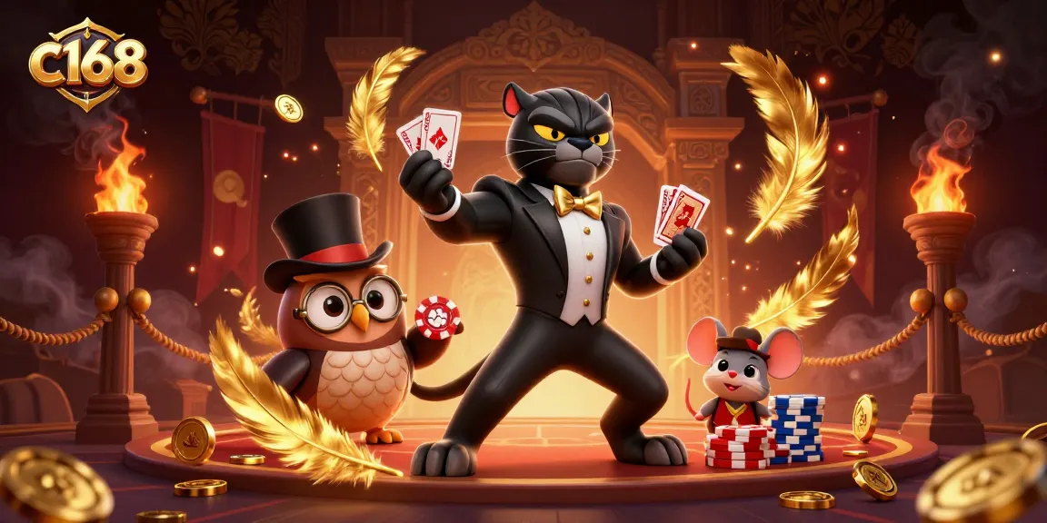 Experience the thrill of c168 casino with dynamic characters and a vibrant gambling scene
