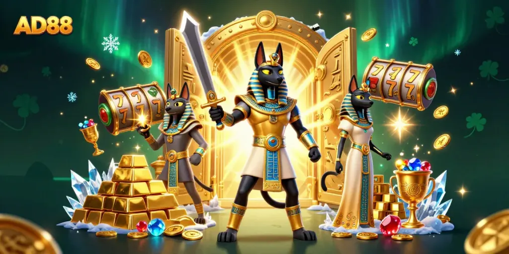 Spin the slot reels and unlock treasures at AD88 with ancient mystique.