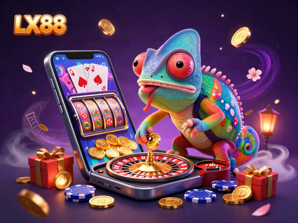 Win big with LX88 at the casino featuring vibrant games and dynamic elements.