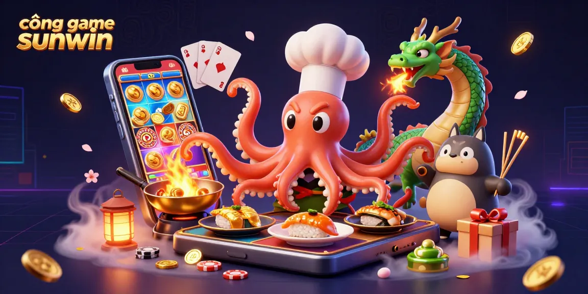 Engage in vibrant gaming action at cổng game sunwin with dynamic characters and captivating casino elements.
