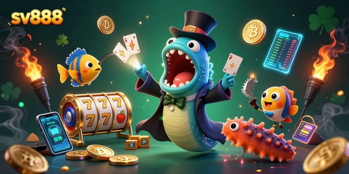 Engage with sv888's vibrant casino scene of magical card tricks and crypto elements.