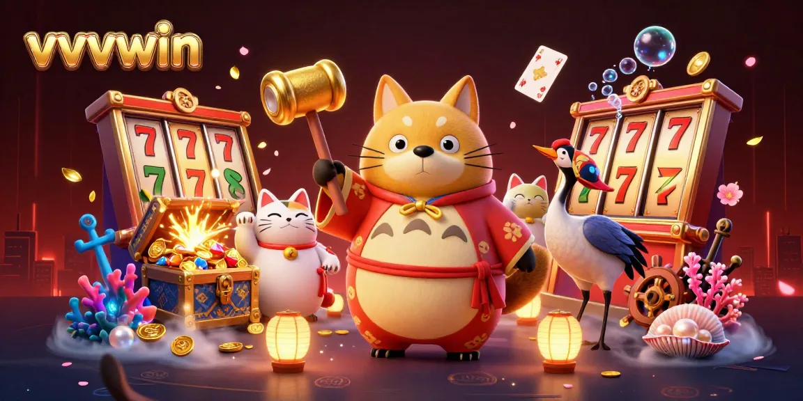 Experience thrilling wins with vvvwin featuring colorful characters and dynamic slot elements.