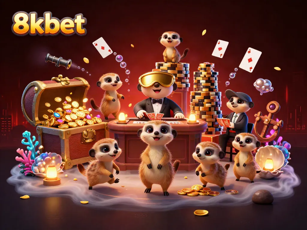 Experience thrilling gameplay at 8kbet featuring an exciting meerkat casino operation.